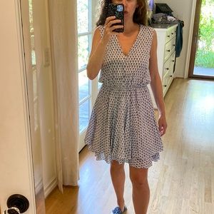 Rebecca Taylor silk blue dress